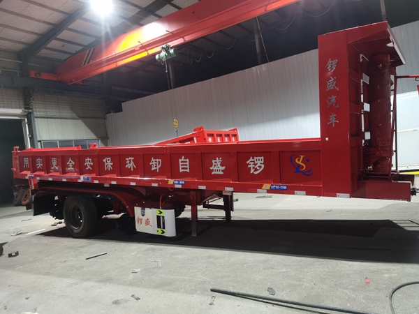 后翻自卸半掛車(chē)廠(chǎng)家 后翻自卸半掛車(chē)廠(chǎng)家